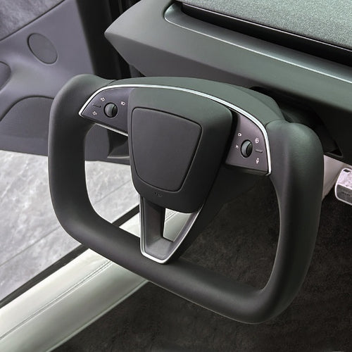 Tesla Custom Heated Nappa Leather Yoke3 For Model 3 Highland
