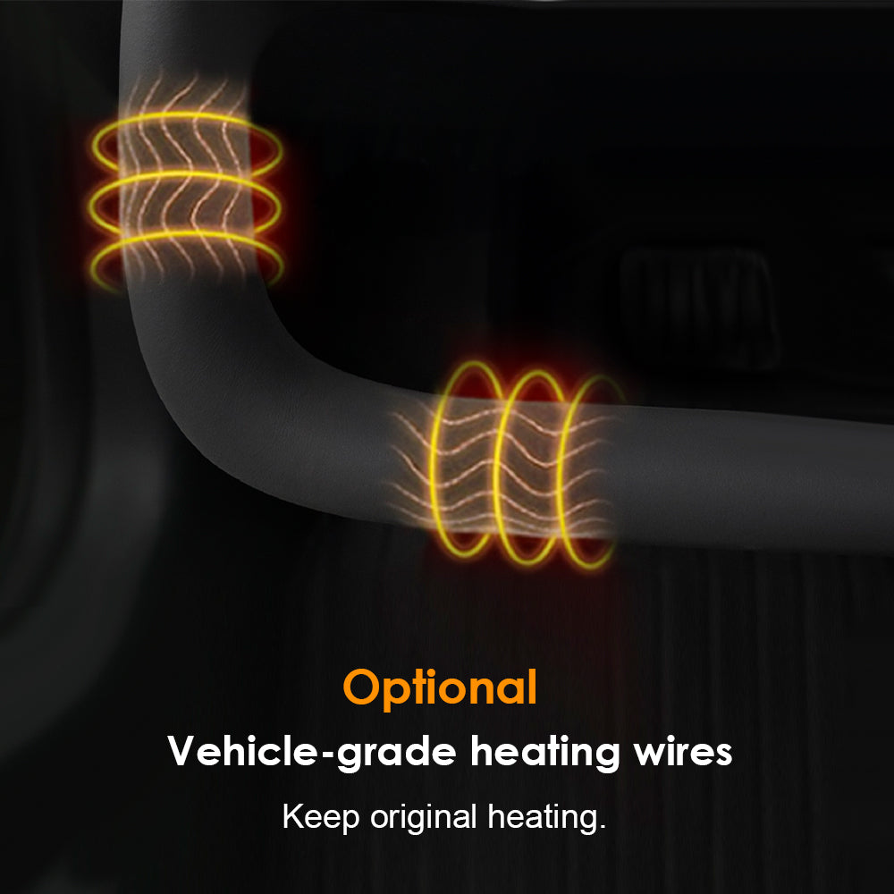 Tesla YOKE5 Heated Leather Yoke Steering Wheel for Model X/S