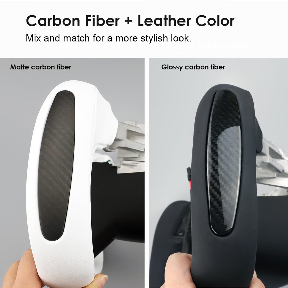 Tesla YOKE11 Heated Carbon Fiber Yoke Steering Wheel For Model 3/Y